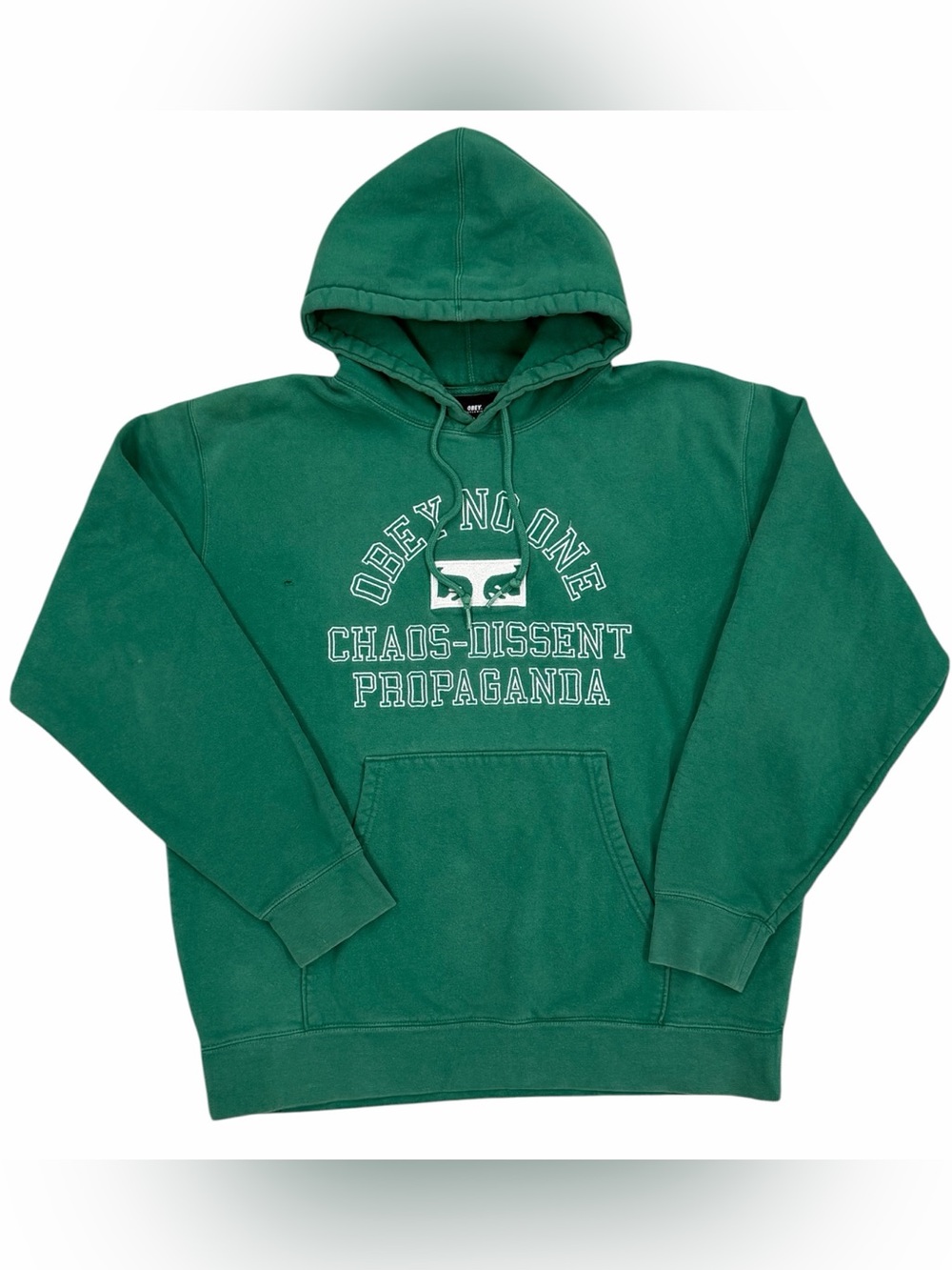 Obey Propaganda Green Hoodie